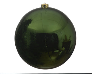 Kissmas Statement - Pine Green Bauble 14cm