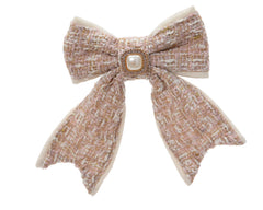 The Jeanette Kissmas Bow Pink 14cm
