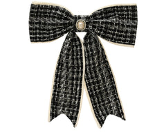 The Marion Kissmas Bow Black 40cm