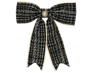 The Marion Kissmas Bow Black 40cm