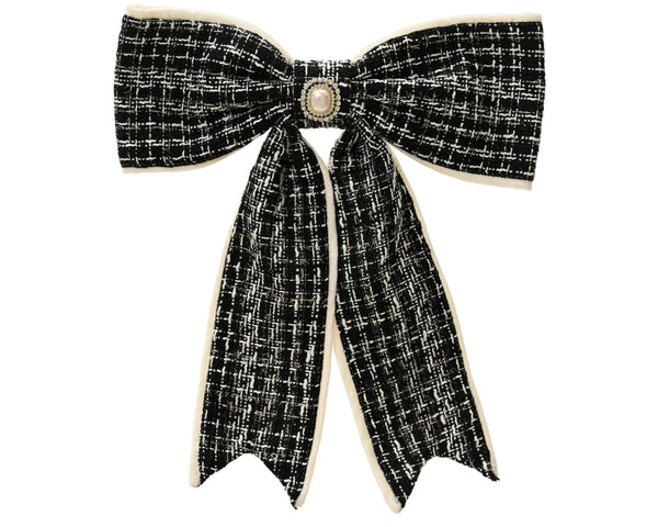 The Marion Kissmas Bow Black 40cm