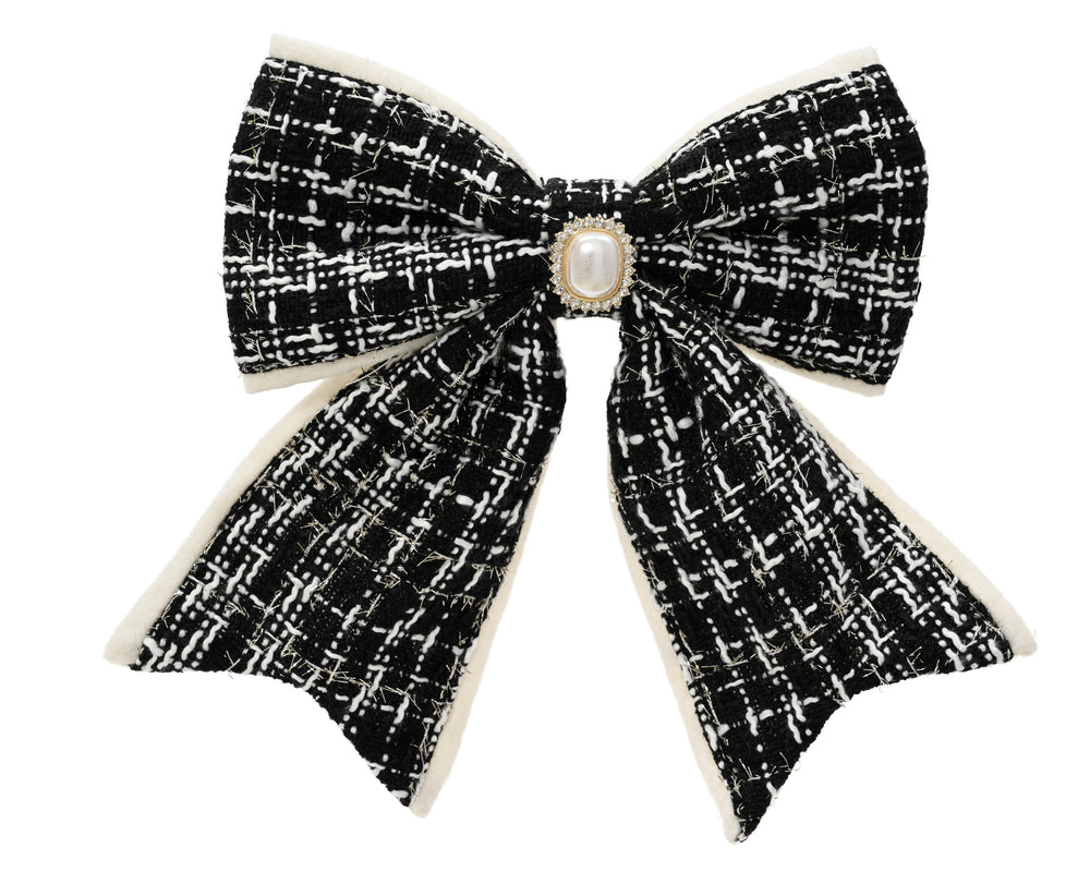 The Marion Kissmas Bow Black 21cm