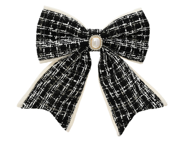 The Marion Kissmas Bow Black 21cm
