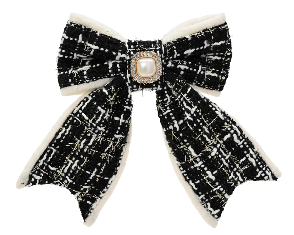 The Marion Kissmas Bow Black 14cm