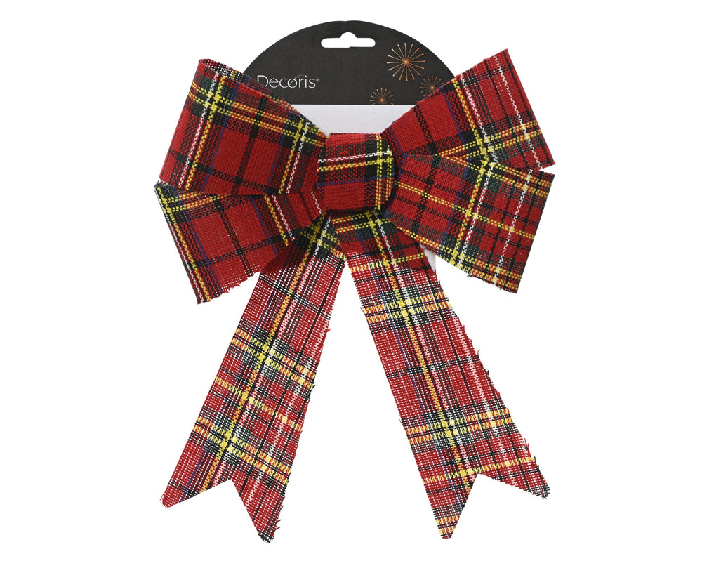 The Perthshire Tartan Bow 26cm