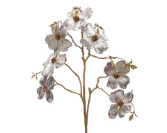 Vanilla Kissmas Floral Stem 65cm