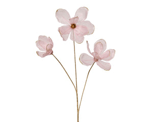 Pretty Pink Floral Stem 74cm