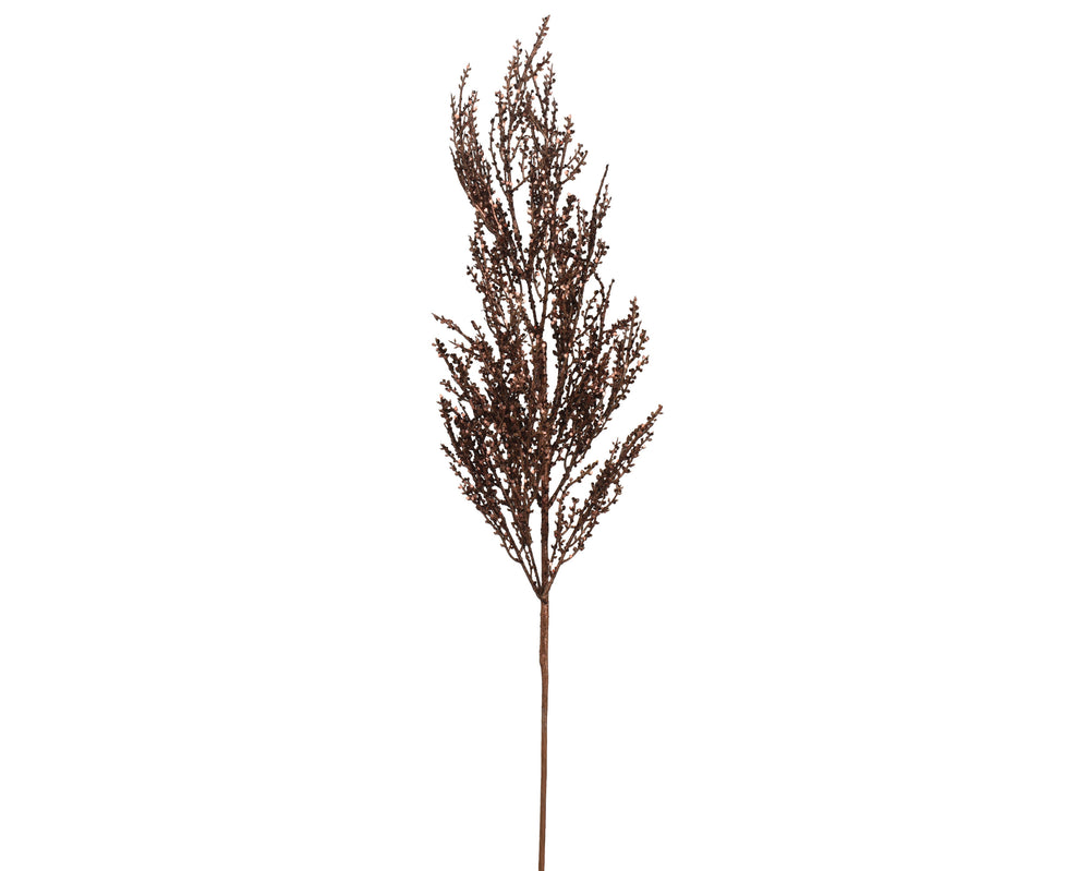Luxe - Mocha Kissmas Floral Spray 79cm