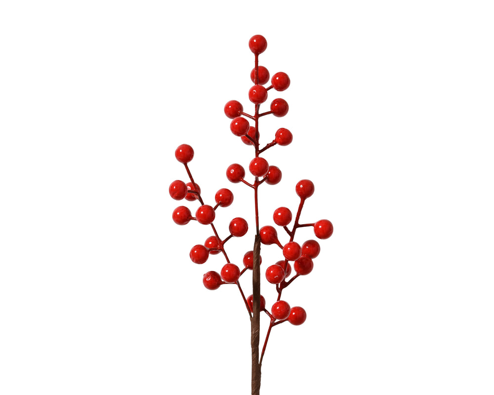 The Balmoral Kissmas Berry Spray 38cm