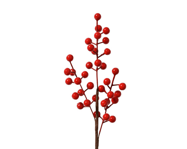 The Balmoral Kissmas Berry Spray 38cm