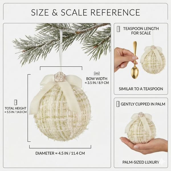 The Anastasia Kissmas Bauble 10cm