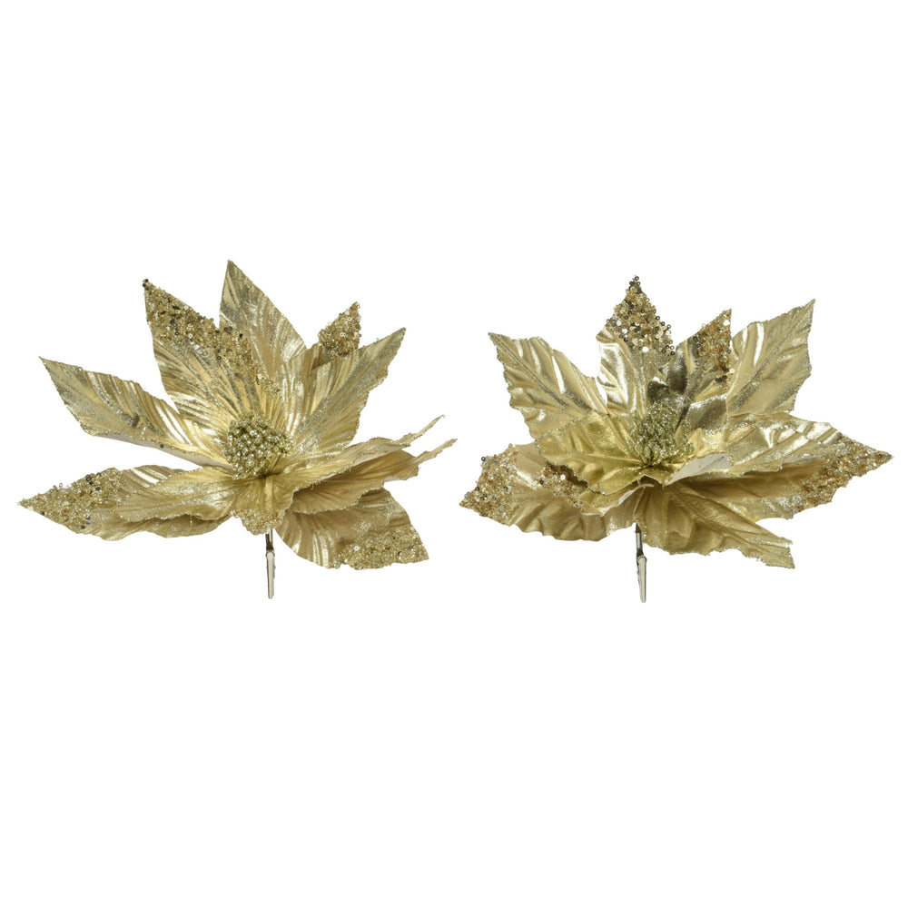 Luxe - Honey Kissmas Poinsettia Set of 2 - 30cm