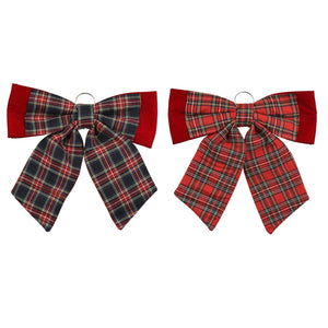 The Perthshire Kissmas Bow Duo 48cm x 52cm