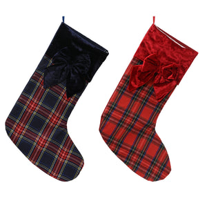 The Perthshire Tartan Stockings - Twin Pack 28cm x 43cm