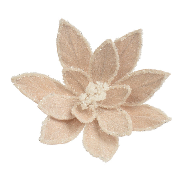 Anastasia Pink and Cream Detail Poinsettia - 30cm