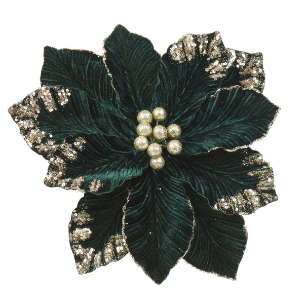 The Cameron Green Detail Poinsettia - 35cm